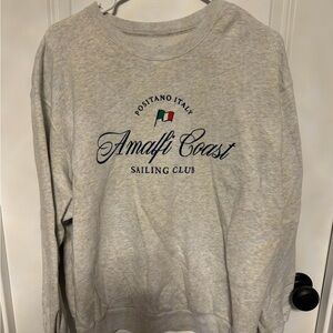 Hollister Gray Crewneck Sweatshirt